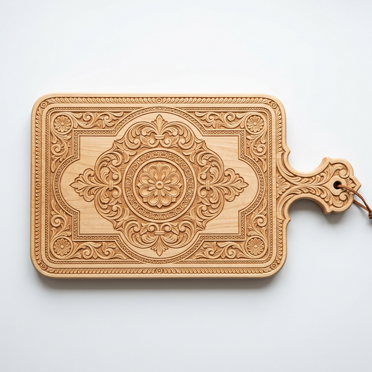Heritage Baroque Carved Wooden Cutting Board
