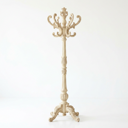Versailles Carved Freestanding Coat Rack